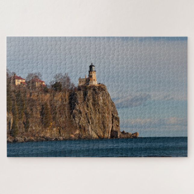 Phare de Split Rock Minnesota Puzzle (Horizontal)