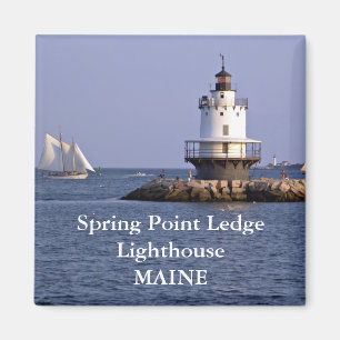 Phare de Spring Point Ledge, Maine Magnet