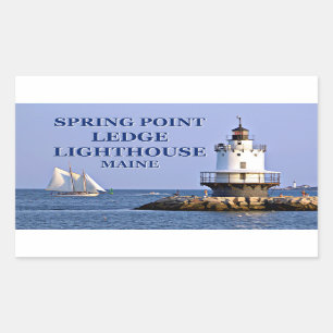 Phare de Spring Point Ledge, Stickers Maine