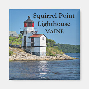 Phare de Squirrel Point, Maine Magnet