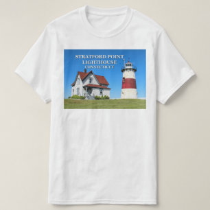 Phare de Stratford Point, Connecticut T-Shirt