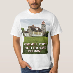 Phare de Windmill Point, T-shirt Vermont