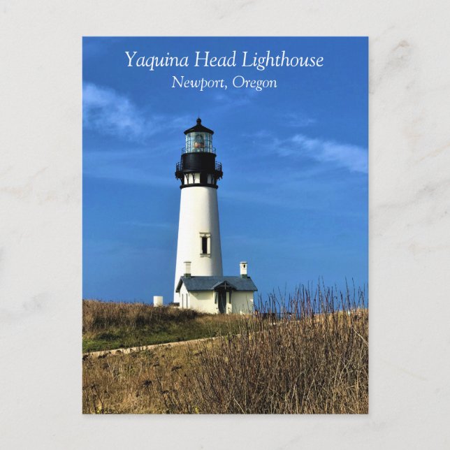 Phare de Yaquina Head, Newport, carte postale de l (Devant)