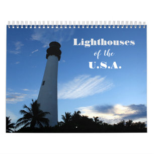 Phare des États-Unis dans le calendrier des photo