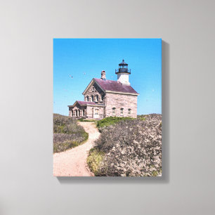 Phare du Nord, toile enveloppée de Block Island