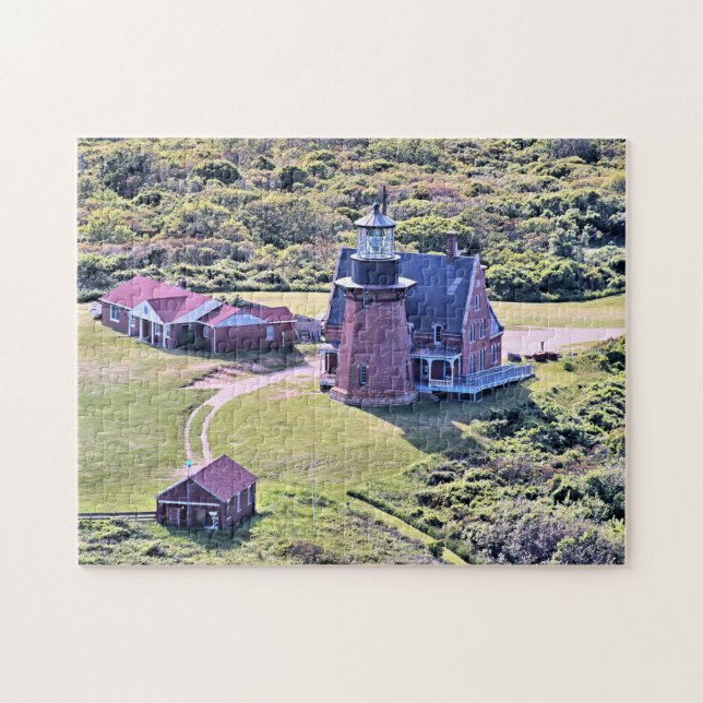 Phare du sud-est, puzzle de l'Île de Block RI (Horizontal)