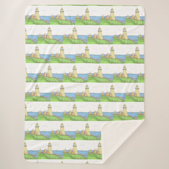 Phare Grande couverture Sherpa (Devant)