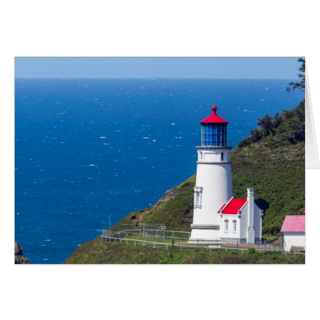 Phare Heceta Head Près De Florence (Devant horizontal)