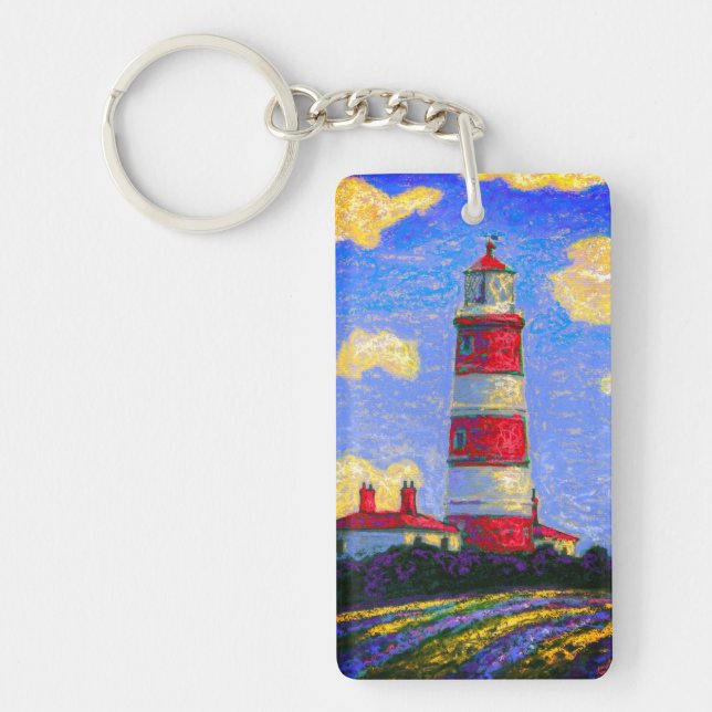 Phare Pastel et champs de lavande (Devant)