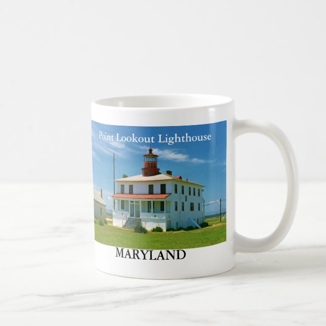 Phare Point Lookout, Maryland Mug (Droite)