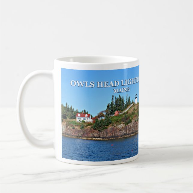 Phare principal de hiboux, tasse du Maine (Gauche)