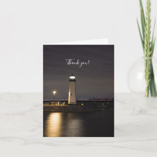 Phare Rockwall Harbour Carte de remerciements