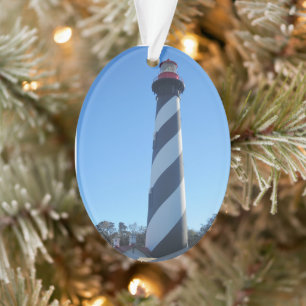 Phare St Augstine à Noël