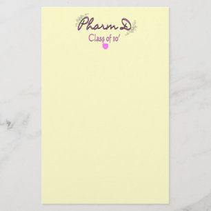 Pharm D Class of 2010 PINK Stationery
