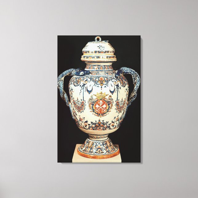 Pharmaceutical jar canvas print (Front)