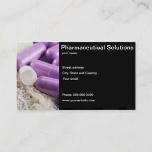 Pharmaceutical Solutions business card