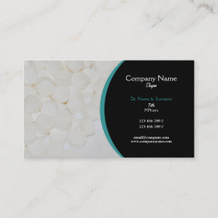 Pharmaceuticals tablets medical Practitioner's Business Card