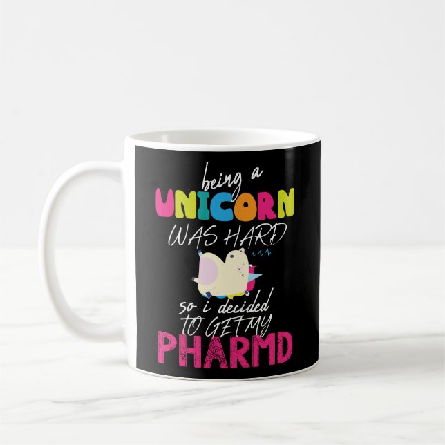Pharmacie de tasse de café de cadeau de PharmD de (Gauche)