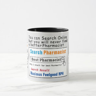 Pharmacien Drôle meilleure recherche Mug