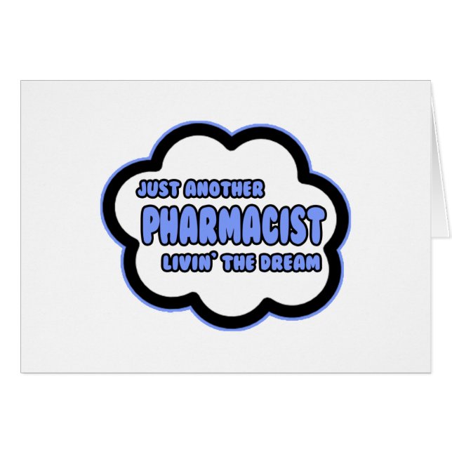 Pharmacien .. Vivre le rêve (Devant horizontal)