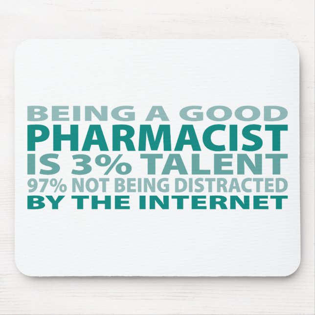 Pharmacist 3% Talent Mouse Pad (Front)