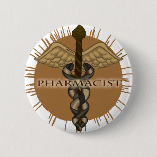 Pharmacist Caduceus Pin