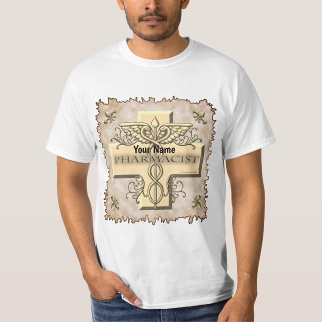 Pharmacist Caduceus T-Shirt (Front)