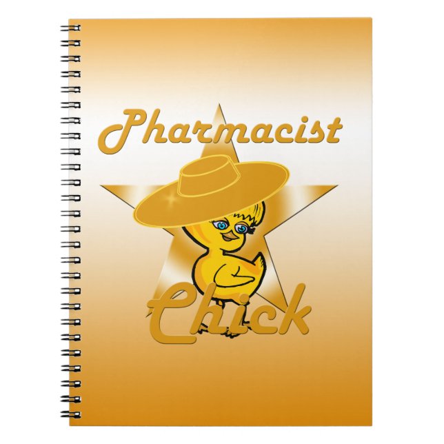 Pharmacist Chick #10 Notebook (Front)