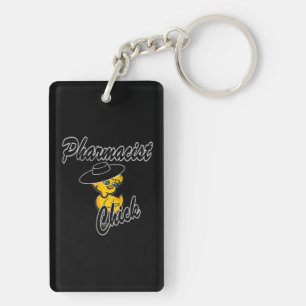 Pharmacist Chick #4 Keychain