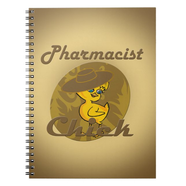 Pharmacist Chick #6 Notebook (Front)