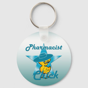 Pharmacist Chick #7 Keychain