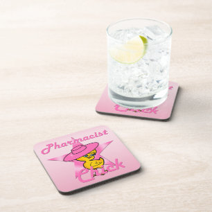 Pharmacist Chick #8 Coaster