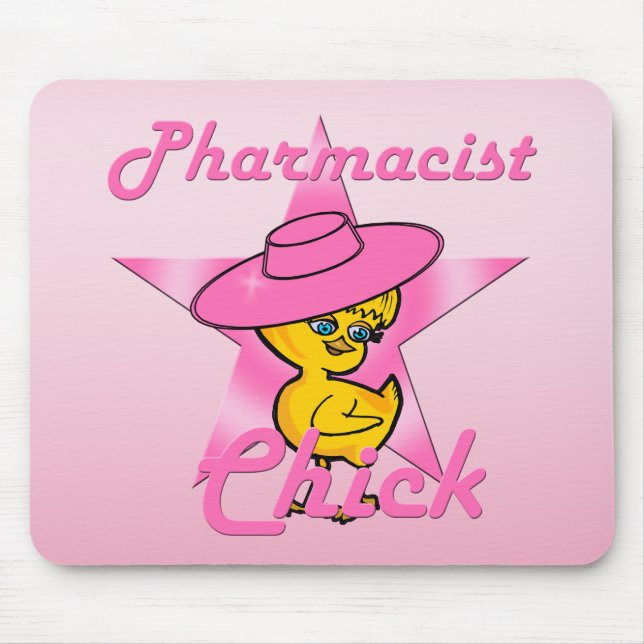 Pharmacist Chick #8 Mouse Pad (Front)