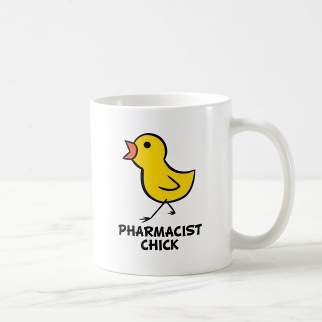 Pharmacist Chick Coffee Mug (Right)