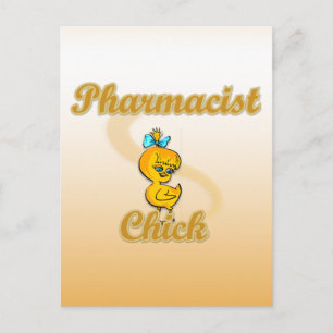Pharmacist Chick Postcard