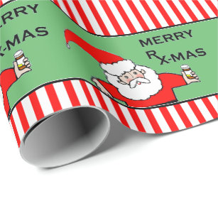 Pharmacist Christmas Wrapping Paper