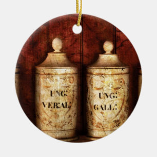 Pharmacist - Don't look in these cookie jars  Ceramic Ornament