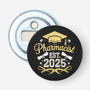 Pharmacist Est 2025 Pharmacy Graduation Bottle Opener