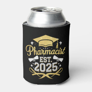 Pharmacist Est 2025 Pharmacy Graduation Can Cooler