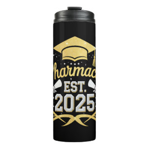 Pharmacist Est 2025 Pharmacy Graduation Thermal Tumbler