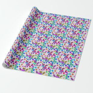 Pharmacist Gift Wrapping Paper Pills