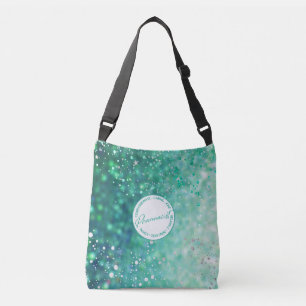    Pharmacist Green Glitter Tote Bag