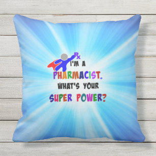 Pharmacist Humour Throw Pillow