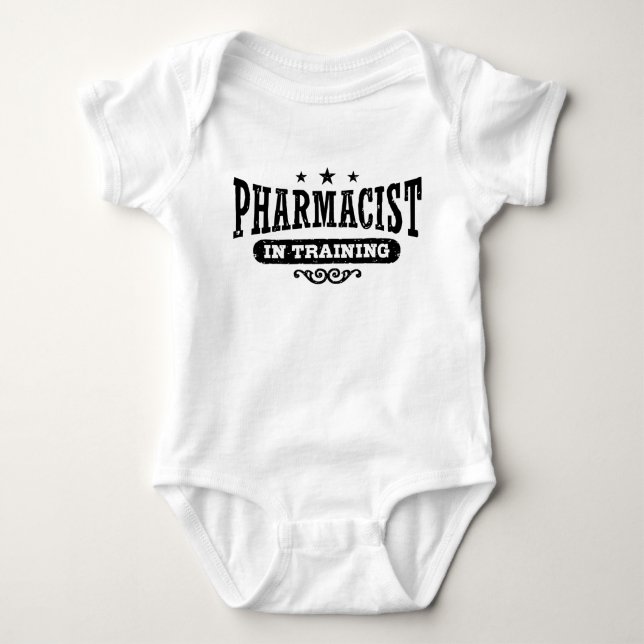 Pharmacist In Training Baby Bodysuit (Front)