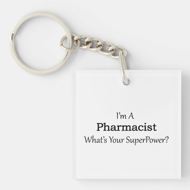 Pharmacist Keychain (Front)