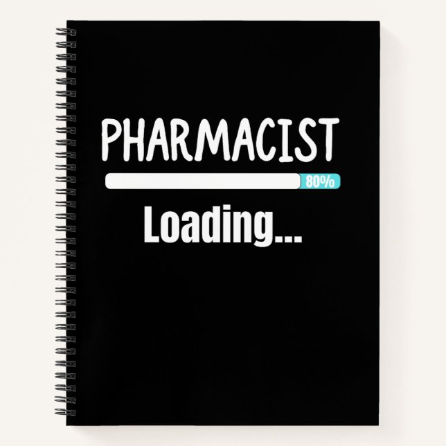 Pharmacist Loading T-Shirt Notebook (Front)