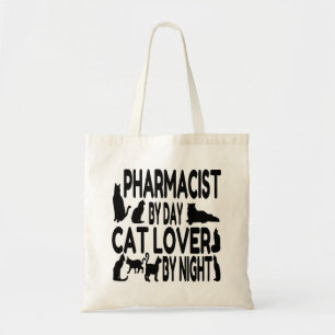 Pharmacist Loves Cats Tote Bag