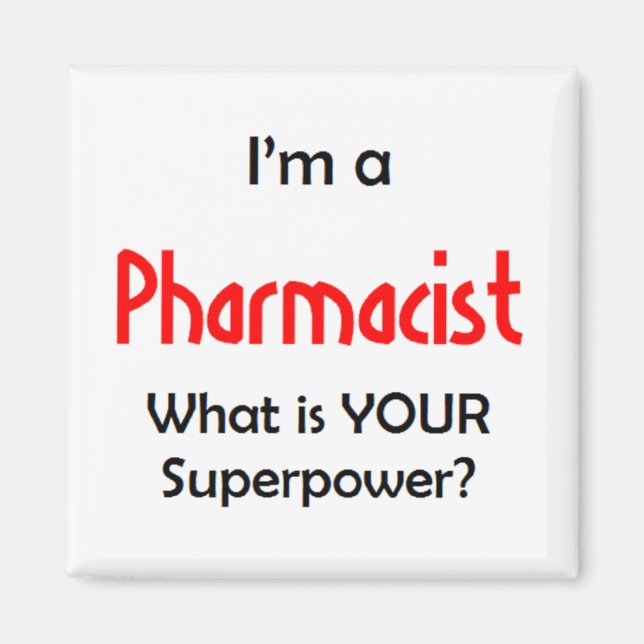 pharmacist magnet (Front)
