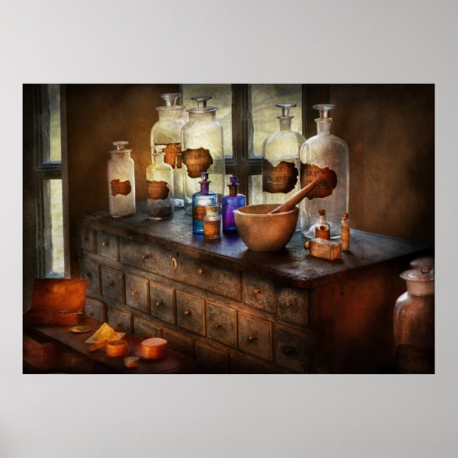 Pharmacist - Medicinal Equipment Poster (Front)