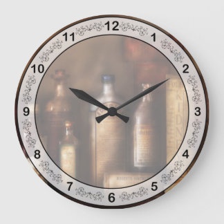 Pharmacist - Medicine with what ails ya  Large Clock